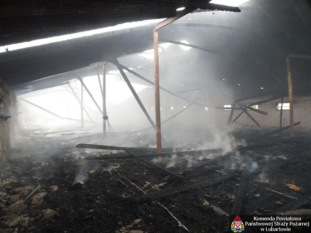 mt_gallery: Pożar kurnika w miejscowości Głębokie.
