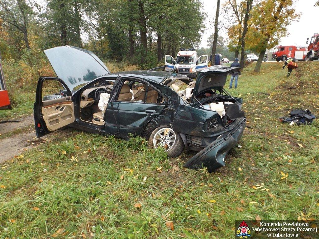 mt_gallery: Wypadek drogowy w miejscowości Pałecznica-Kolonia.