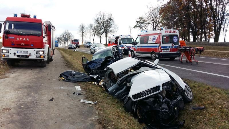 mt_gallery: Wypadek drogowy w miejscowości Dziecinin.