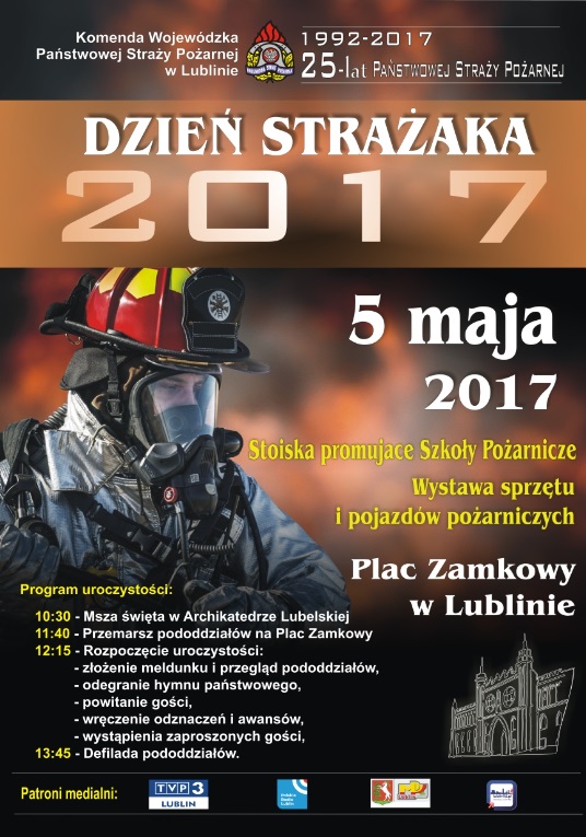 plakat na stronę dzien strazaka 2017