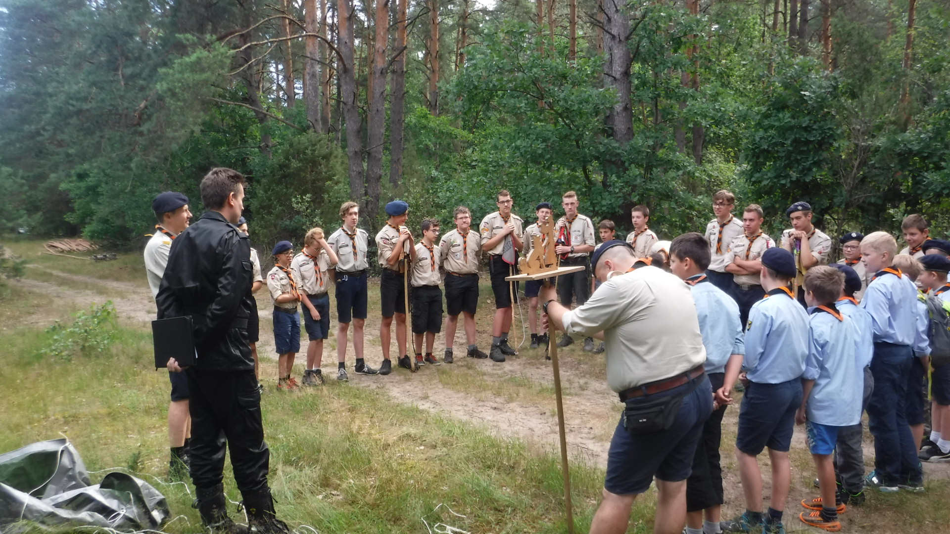 mt_gallery: Wizytacje obozów harcerskich na terenie powiatu janowskiego