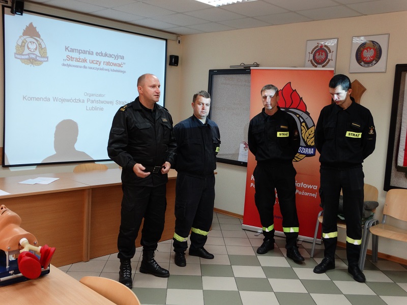 mt_gallery:"Strażak uczy ratować" w Łukowie