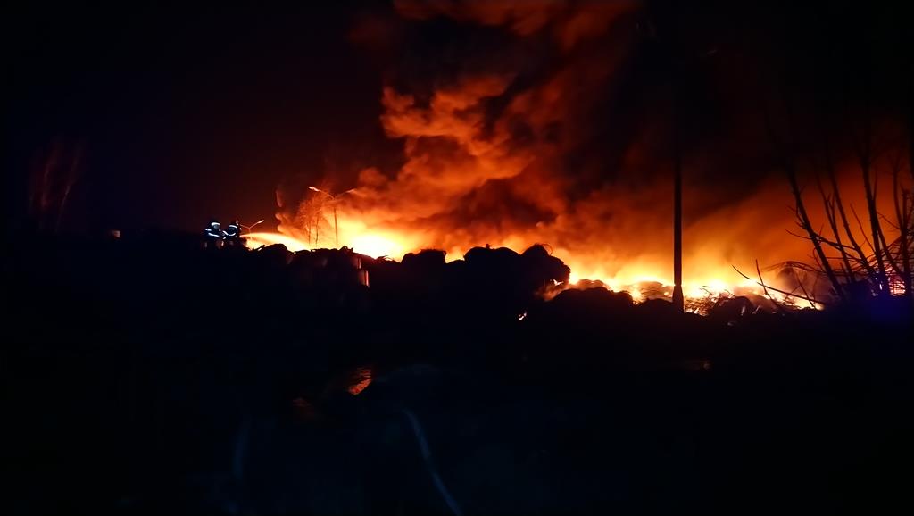 mt_gallery: Pożar opon w miejscowości Serniki.