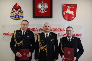 Lubelski Komendant Wojewódzki powołał na stanowisko zastępcy komendanta miejskiego PSP w Zamościu mł. bryg. Andrzeja Szozdę