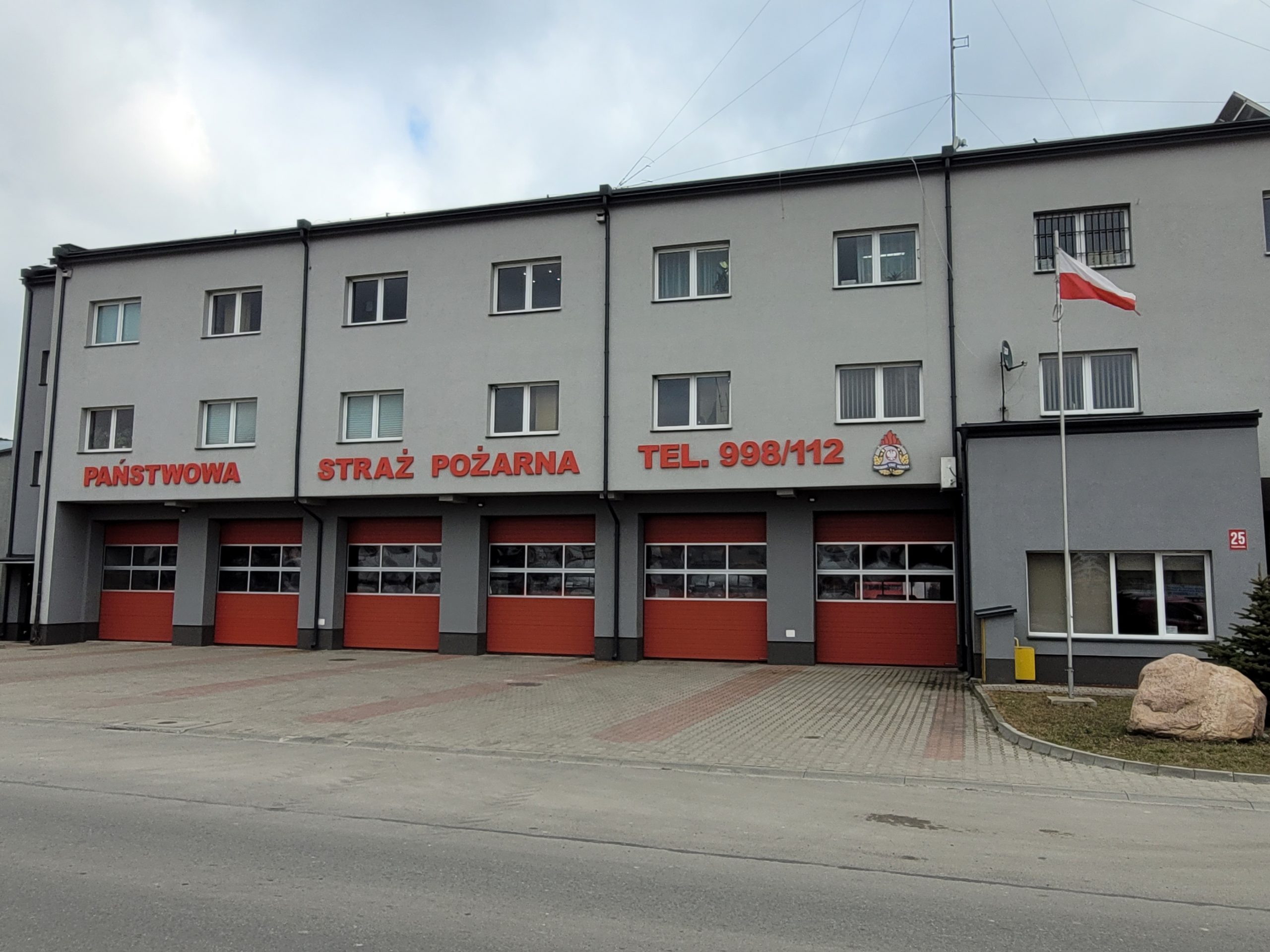 Budynek Komendy Powiatowej PSP w Opolu Lubelskim