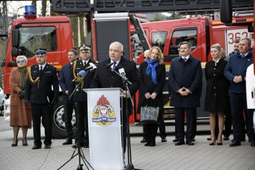 Uroczystości w Komendzie Miejskiej Państwowej Straży Pożarnej w Chełmie