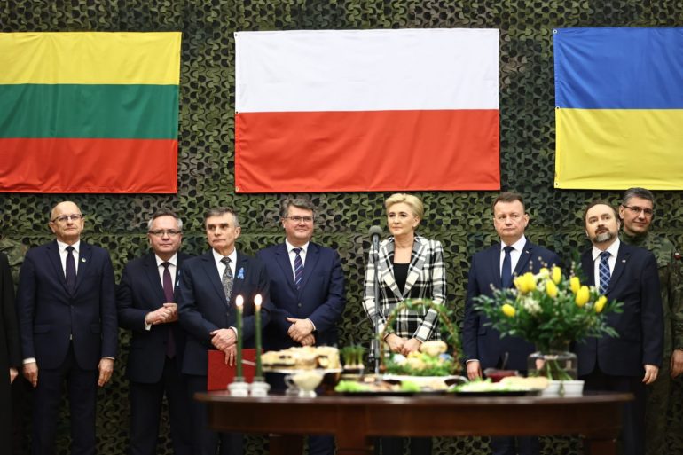 Spotkanie wielkanocne z Pierwszą Damą Agatą Kornhauser-Duda