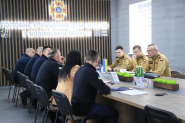 Delegacja przedstawicieli KW PSP w Lublinie na Ukrainie