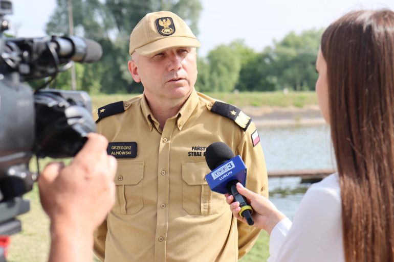 Konferencja prasowa „Bezpieczne wakacje 2023"