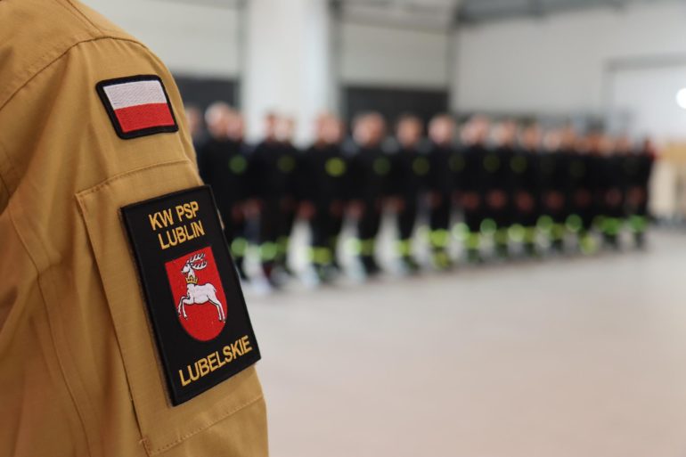 Rozpoczęcie szkolenia podstawowego w zawodzie strażak