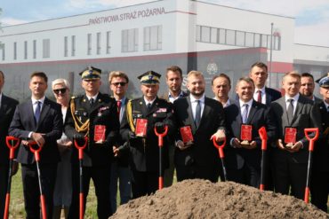 Budowa nowej strażnicy Komendy Powiatowej PSP w Janowie Lubelskim