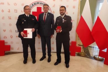 Komenda Wojewódzka PSP w Lublinie wyróżniona przez Polski Czerwony Krzyż