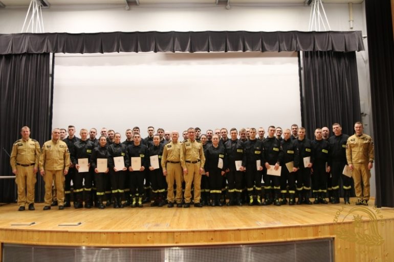 Zakończenie szkolenia podstawowego SP4.23 - Wojewódzki Ośrodek Szkolenia Lublin