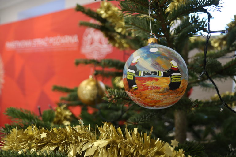 Życzenia Lubelskiego Komendanta Wojewódzkiego PSP z okazji Świąt Bożego Narodzenia i Nowego Roku